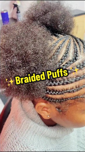 ✨ Braided Puffs ✨ • This client chose a braid up into two puffs as her graduation style and we just loved the look! Cute & fun but still appropriate for such a milestone! • 📲 828-9300 • • • #Crown3d #Bahamas #Hairstylist #BahamasTikTok #Fyp #CapCut #KidsHairstyles #Braided #Afropuff #Ponytails #BahamianTikTok #SummerBraids