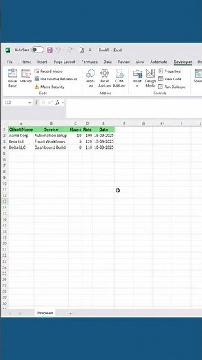 This Excel Hack Saves 10+ Hours Per Week #VBA #Automation