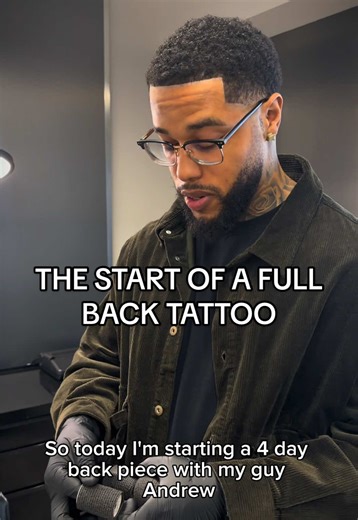 Big Tattoo Reveal: Full Back Tattoo Unveiled