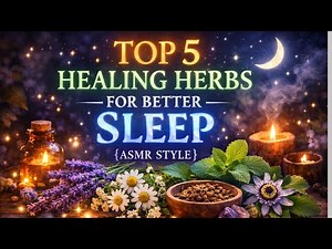 Top 5 Healing Herbs for Better Sleep (ASMR Style)