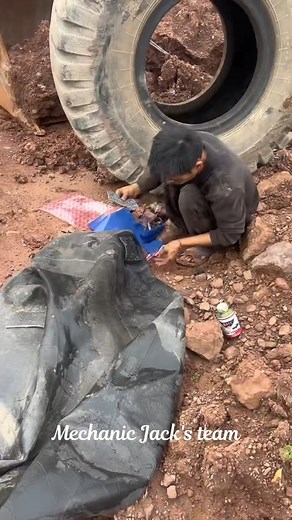 59K views · 441 reactions | Loader Tire Repair #mechanic #mechanicjack #loader #tire #repair | Mechanic Jack's team | Facebook