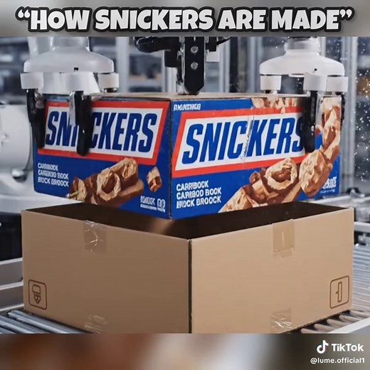 How Snickers Are Made: Inside The Factory Process