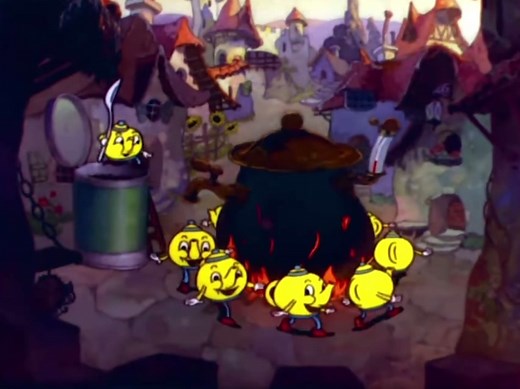 Tea Pot Town 1936 Vintage Animation