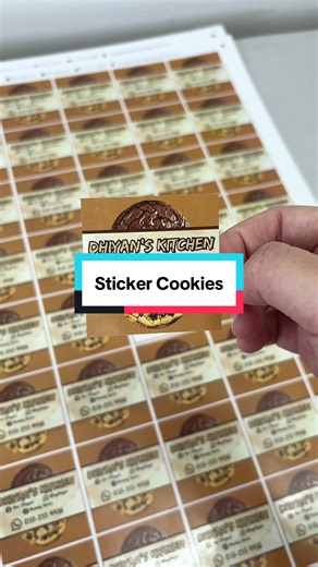 Alhamdulillah siap 200pcs print & cut Sticker Dhiyan's Kitchen tempahan drpd Puan Dhiyani. Terima kasih 🥰🥰 #printingjb #printingjohorbahru #stickerkuihraya #stickerjb #stickermalaysia