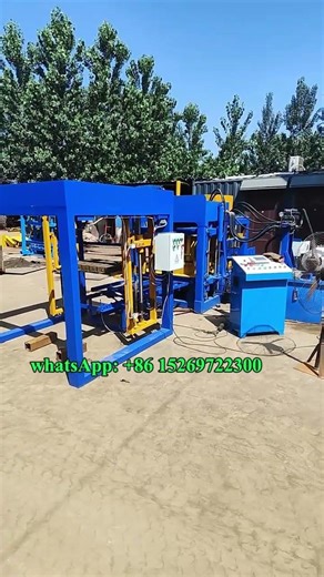 automatic hydraulic cement #concrete hollow brick making machine for sale block machine a parpaings