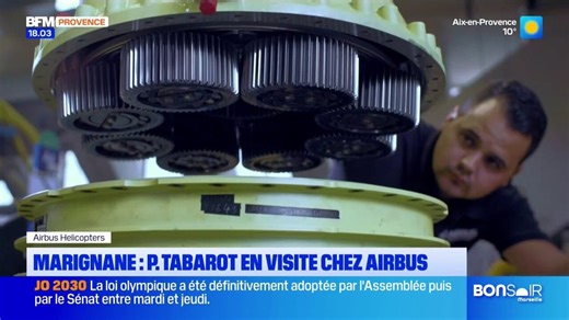 Airbus Helicopters : Philippe Tabarot et Sébastien Martin inaugurent une nouvelle usine