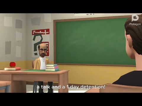 Classic Caillou Brings An AO Rated Game To School/Grounded