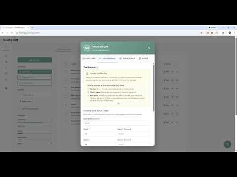 Client Lists Page Training