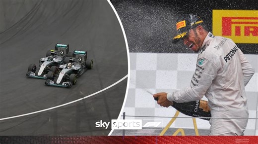 Austrian Grand Prix: When Nico Rosberg and Lewis Hamilton collided on final lap in 2016