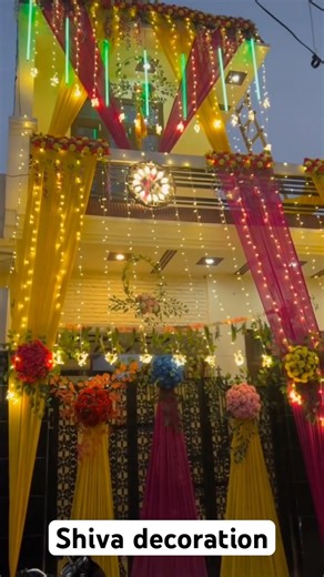 simple wedding decoration in house,simple wedding aisle decoration ideas #wedding