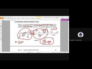 Structural Dynamics (Equation of Motion)