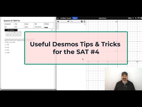 Useful Desmos Tips & Tricks for the SAT #4