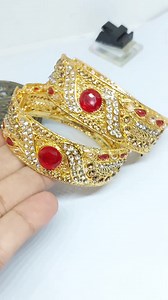Ruby Gold polished openable kara pair FULL Wholesale price Rs.1250/- whatsapp 03244987938 | G&B Accessories | Facebook