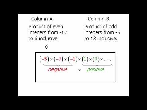 GRE Math Practice: Integer Properties - Example 1