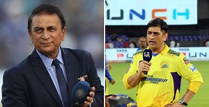 "Definitely not" - Sunil Gavaskar recreates MS Dhoni's iconic phrase in answer to speculation on CSK captain's retirement