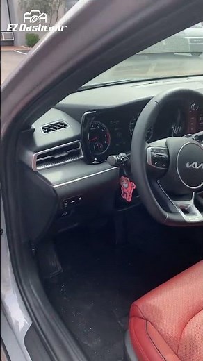 Completed installation of the Thinkware U1000 Dual Dash Cam on a 2023 Kia K5 GT Line 🚖