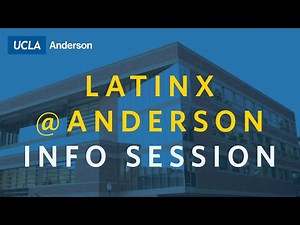 A Latinx@Anderson MBA Information Session