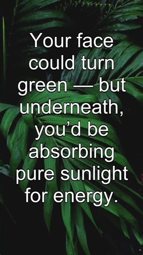 What If Human Skin Turned Into a Leaf? 🍃