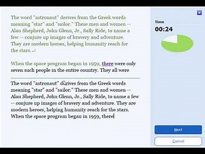 Video Penggunaan Menu Typing Test Aplikasi TypingMaster