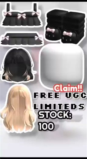 [FREE UGC] How to get faces and more on Roblox #roblox #ugc #face #hair