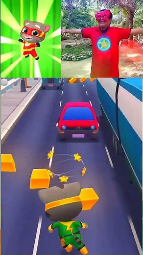 Talking Tom Gold Run - Mèo Tom Chạy Vàng Đuổi Bắt Tên Cước Tập 11 Gameplay