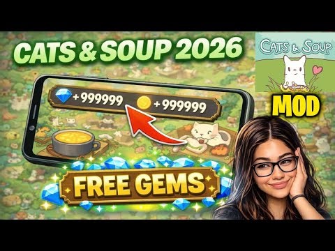 Cats and Soup Hack 2026 – Unlimited Gems & Money (iOS Android)