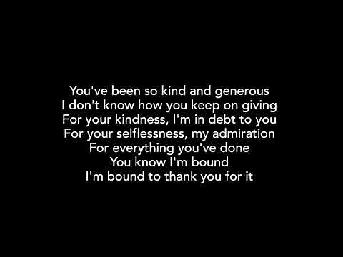 NATALIE MERCHANT Kind and Generous (+lyrics)