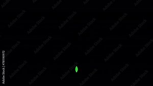 Green ECO Energy Animation 4K On Alpha