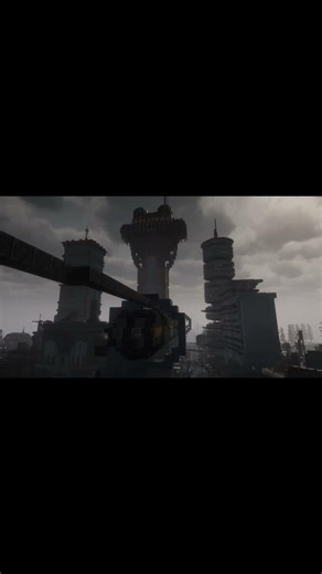 FALLOUT В MINECRAFT! #майнкрафт #постройкавмайнкрафт #fallout #город #майнкрафтсервер #тренды