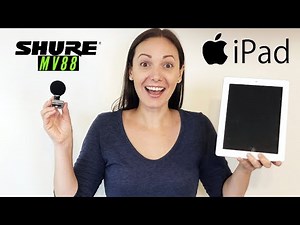 SHURE MV88 MICROPHONE & iPAD // GarageBand Tutorial // How to Make Multitrack Recordings