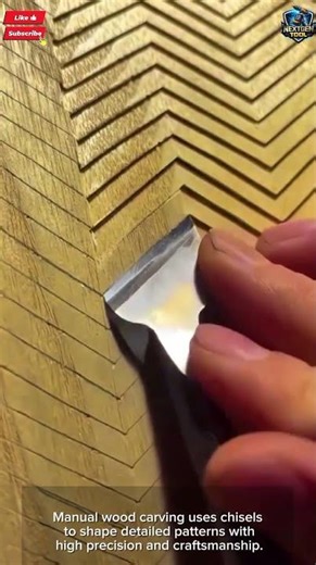 Hand Wood Carving Tool Process for Precise Craft Art#tool