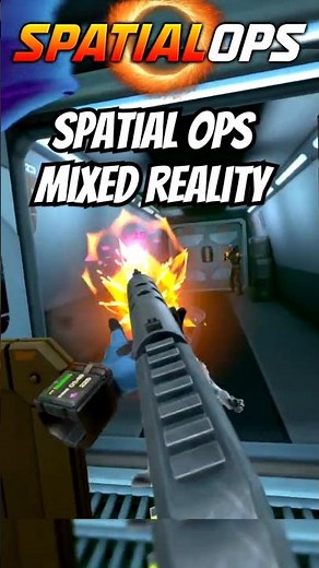 VR merges with Mixed Reality in Spatial Ops #VR #MixedReality #Quest3