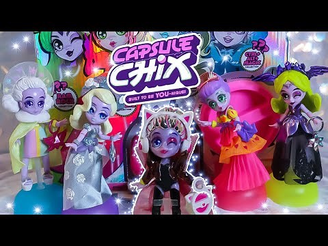 Unboxing Capsule Chix ULTIMIX 4-Pack + LIMITED EDITION Doll Review!
