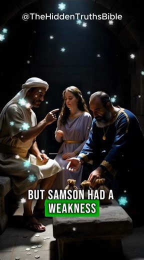 Samson and Delilah Bible Story | The Strongest Man Who Lost His Power