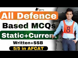 All Defence Based Static + Current MCQs for AFCAT | CDS | SSB | NDA 2 2024 || AFCAT 2 2024 Current