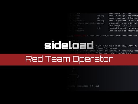 Sliver C2 | The 'sideload' Command