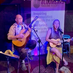 In Hawai’i, the story and oral history is just as important as the song, especially when it’s coming from two native Hawaiian elder legends in @bard_of_aloha_aina & @laulani_tea Fortunately for you, we’ll have the full stories on our YT chan. They have so much to teach us. So next time you imagine yourself on a Hawaiian vacation…think about the islands’ annexation and restoration for the next generation—led by stewards of an indigenous nation. ❤️ to @luciefua and @peoplesmusicnetwork for making 