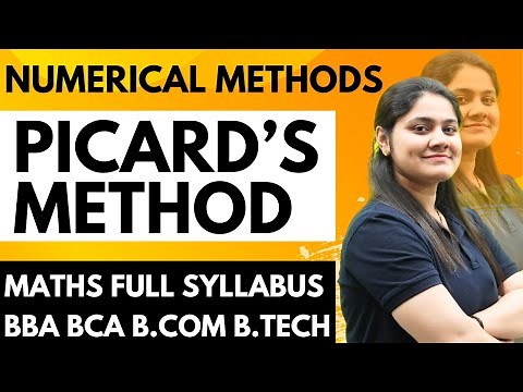Introduction to Picard's Method|Numerical Methods|BCA|B.SC.B.TECH|Dream Maths