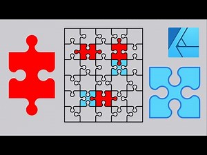 Puzzle Jigsaw Grunge Affinity Designer 250 Abo Spezial 1/2