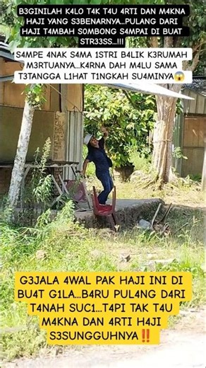 🔴 INILAH JIKA TAK T4U M4KNA DAN 4RTI H4JI YANG SESUNGGUHNYA