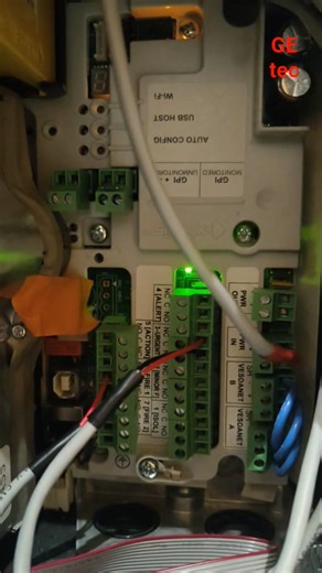 VESDA system error inspection. #industrialelectrician #technology #system #lowcurrent #electronic ⚡⚡