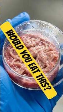 The end of farms: 3D printed meat 🥩🖨️