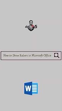 How to Show Rulers in Microsoft Office