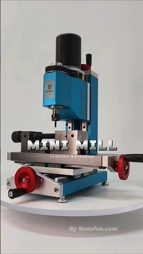 Mini Manual Milling #machine #svanfon #turning #cnc #lathe #machining #cncmilling #workshop