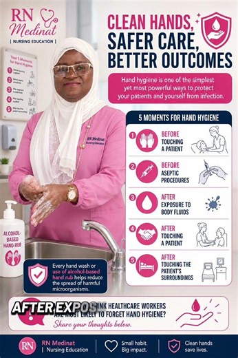 The 5 Moments of Hand Hygiene Every Nurse Must Know 🧼 | Infection Prevention Tips