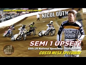 NICOL Out! Major UPSET in Semi 1 after Crash in Turn 3!