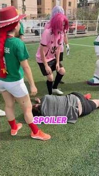Me agarraron a trancazos a medio partido 😳🤕