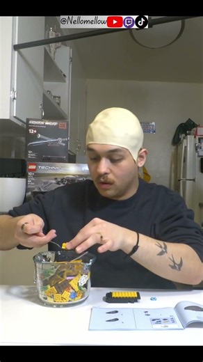 Monkey Sees legos for the first time