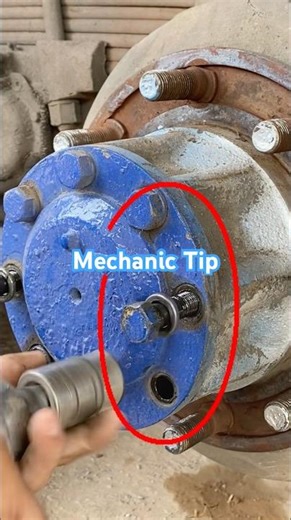Mechanic Tricks and Tools/ Wheel stud removal #automobile #automotive #shortvideo #shorts #short