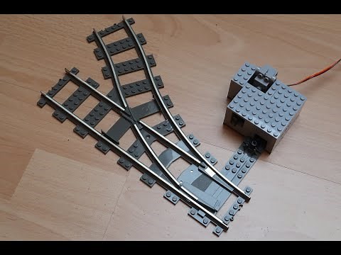 LEGO Eisenbahn Servo Weichenantrieb MOC